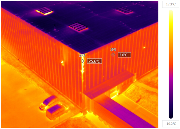 Kontrola únikov tepla pomocou termovízie - Image 8